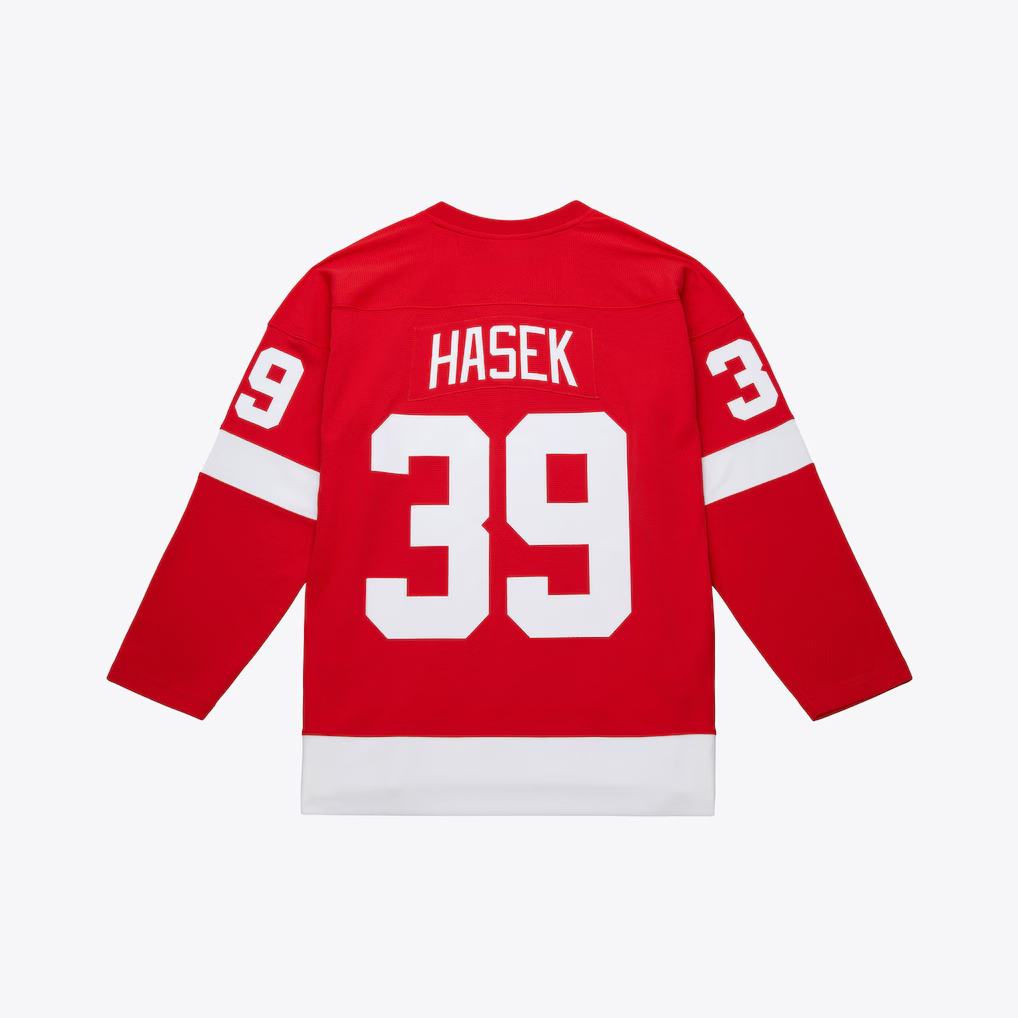 Rebec DR.Wings #39 Dominik Hasek Mitchell & Ness Red 2007-08 Power Play Jerseys