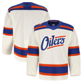 Rebec E.Oilers Light Beige Alternate Authentic Pro Jerseys