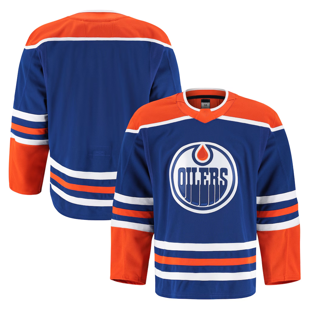 Rebec E.Oilers Royal Home Authentic Pro Jerseys