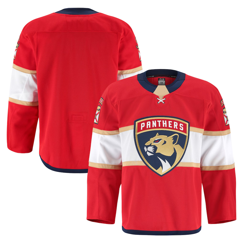 Rebec F.Panthers Red Home Authentic Pro Jerseys