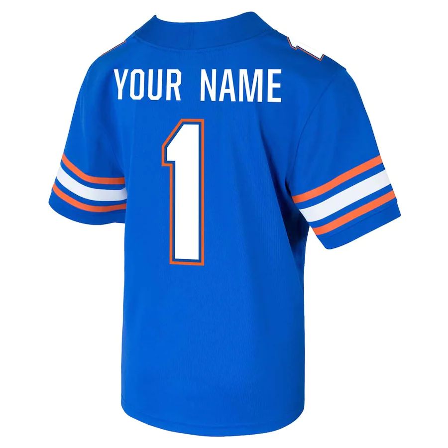 Rebec #1 F.Gators Jordan BrandCustom Game Jersey Royal Stitched American College Jerseys