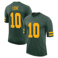 Rebec GB.Packers #10 Jordan Love Player Green Alternate Vapor Home Game Stitched Jerseys
