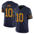 Rebec GB.Packers #10 Jordan Love Player Navy The 1923 Classic Vapor F.U.S.E. Home Game Stitched Jerseys
