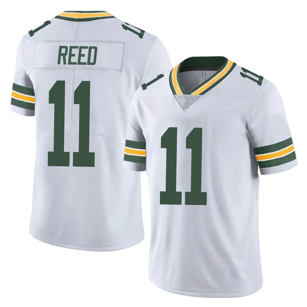 Rebec GB.Packers #11 Jayden Reed Player White Vapor Untouchable Limited Home Game Stitched Jerseys