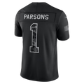 Rebec  GB.Packers #1 Micah Parsons Black 2026 Salute to Service Stitched Limited Jersey