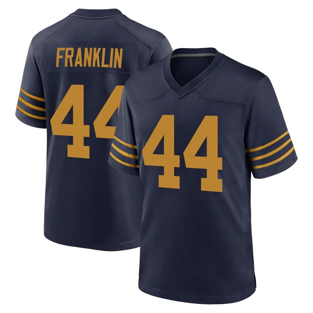 Rebec GB.Packers #44 Zaire Franklin Player Navy The 1923 Classic Home Game Stitched Jerseys
