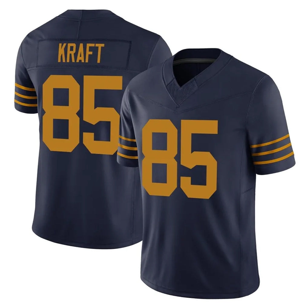 Rebec GB.Packers #85 Tucker Kraft Player Navy The 1923 Classic Home Game Stitched Jerseys