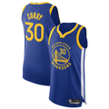 Rebec GS.Warriors #30 Stephen Curry Royal Authentic Jerseys - Icon Edition