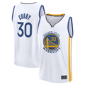 Rebec GS.Warriors #30 Stephen Curry White Swingman Jerseys - Association Edition-11