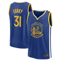 Rebec GS.Warriors #31 Seth Curry Blue Fast Break Replica Jerseys - Icon Edition