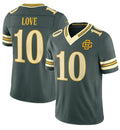 Rebec GB.Packers #10 Jordan Love Dark Green 2026 F.U.S.E. Rivalries Collection Limited Football Stitched Jersey
