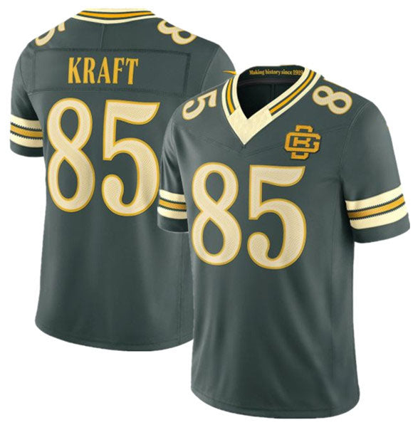 Rebec GB.Packers #85 Tucker Kraft Dark Green 2026 F.U.S.E. Rivalries Collection Limited Football Stitched Jersey