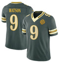 Rebec GB.Packers #9 Christian Watson Dark Green 2026 F.U.S.E. Rivalries Collection Limited Football Stitched Jersey