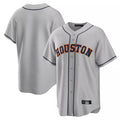 Rebec H.Astros Gray Home Game Blank Player Stitched Jerseys