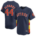 Rebec H.Astros #44 Yordan Alvarez Player Navy Home Limited Stitched Jerseys