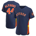 Rebec H.Astros #44 Yordan Alvarez Player Navy Limited Elite Home Stitched Jerseys