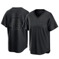 Rebec H.Astros #45 Tatsuya Imai Player Black Fashion T-shirt Home Game Stitched Jerseys