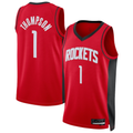 Rebec H.Rockets #1 Amen Thompson Red Swingman Player Stitched Jerseys- Icon Edition
