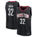 Rebec H.Rockets #32 Jeff Green Black Fast Break Replica Player Stitched Jerseys- Statement Edition