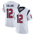 Rebec H.Texans #12 Nico Collins Player White Limited Vapor Untouchable Home Game Stitched Jerseys