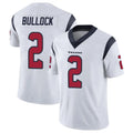 Rebec H.Texans #2 Calen Bullock Player White Limited Vapor Untouchable Home Game Stitched Jerseys