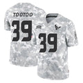 Rebec H.Texans #39 Henry To'oTo'o Player Arctic Camo Salute To Service Limited Game Stitched Jerseys