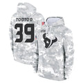 Rebec H.Texans #39 Henry To'oTo'o Player Arctic Camo Salute to Service Hoodies Limited Game Stitched Jerseys