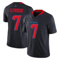 Rebec H.Texans #7 CJ Stroud Player Navy Limited 2nd Alternate Vapor F.U.S.E. Home Game Stitched Jerseys