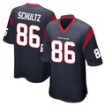 Rebec H.Texans #86 Dalton Schultz Player Navy Home Game Stitched Jerseys