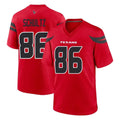 Rebec H.Texans #86 Dalton Schultz Player Red Alternate Home Game Stitched Jerseys