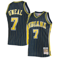 Rebec I.Pacers #7 Jermaine O'Neal Mitchell & Ness Navy 200304 Hardwood Classics Swingman Jerseys