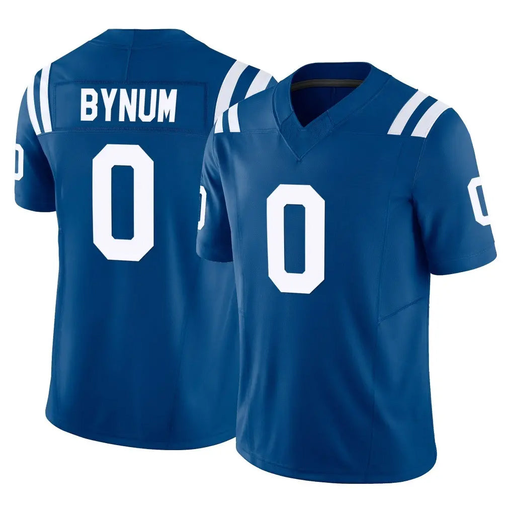 Rebec IN.Colts #0 Camryn Bynum Player Royal Limited Vapor F.U.S.E. Home Game Stitched Jerseys