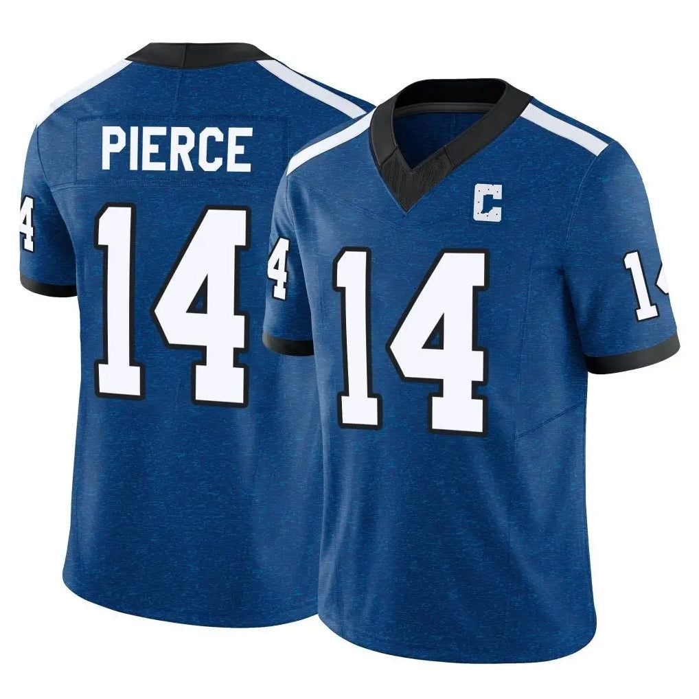 Rebec IN.Colts #14 Alec Pierce Player Royal Limited Indiana Nights Alternate Vapor F.U.S.E. Home Game Stitched Jerseys