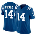 Rebec IN.Colts #14 Alec Pierce Player Royal Limited Vapor F.U.S.E. Home Game Stitched Jerseys