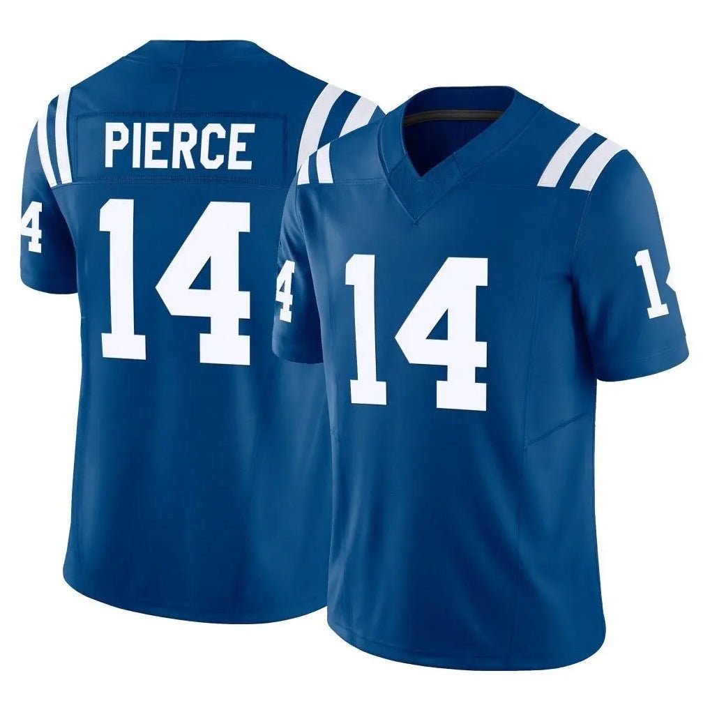 Rebec IN.Colts #14 Alec Pierce Player Royal Limited Vapor F.U.S.E. Home Game Stitched Jerseys