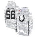Rebec IN.Colts #56 Quenton Nelson Player Arctic Camo Salute to Service Hoodies Limited Game Stitched Jerseys