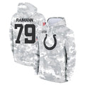 Rebec IN.Colts #79 Bernhard Raimann Player Arctic Camo Salute to Service Hoodies Limited Game Stitched Jerseys