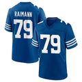 Rebec IN.Colts #79 Bernhard Raimann Player Royal Limited Home Game Stitched Jerseys