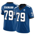 Rebec IN.Colts #79 Bernhard Raimann Player Royal Limited Indiana Nights Alternate Vapor F.U.S.E. Home Game Stitched Jerseys