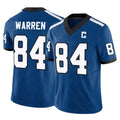 Rebec IN.Colts #84 Tyler Warren Player Royal Limited Indiana Nights Alternate Vapor F.U.S.E. Home Game Stitched Jerseys