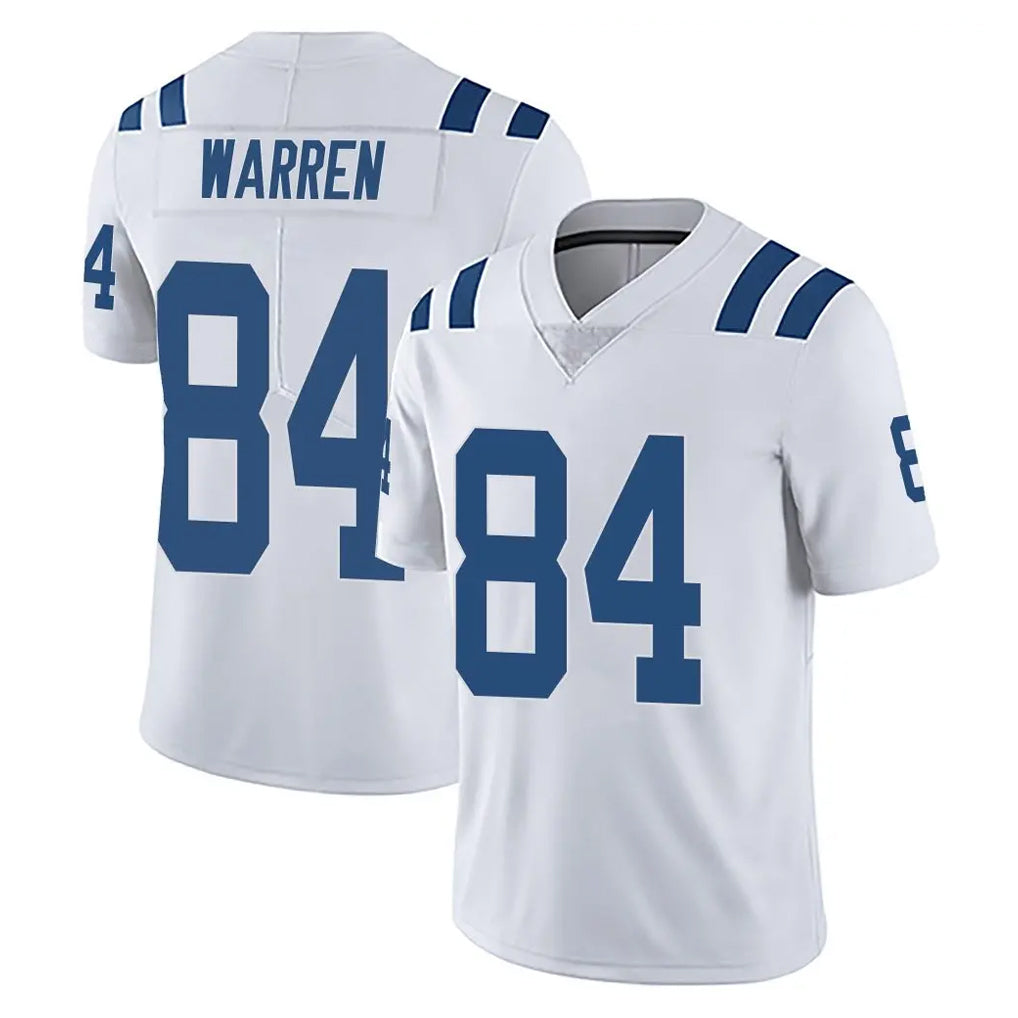 Rebec IN.Colts #84 Tyler Warren Player White Limited Vapor Untouchable Home Game Stitched Jerseys