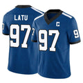 Rebec IN.Colts #97 Laiatu Latu Player Royal Limited Indiana Nights Alternate Vapor F.U.S.E. Home Game Stitched Jerseys