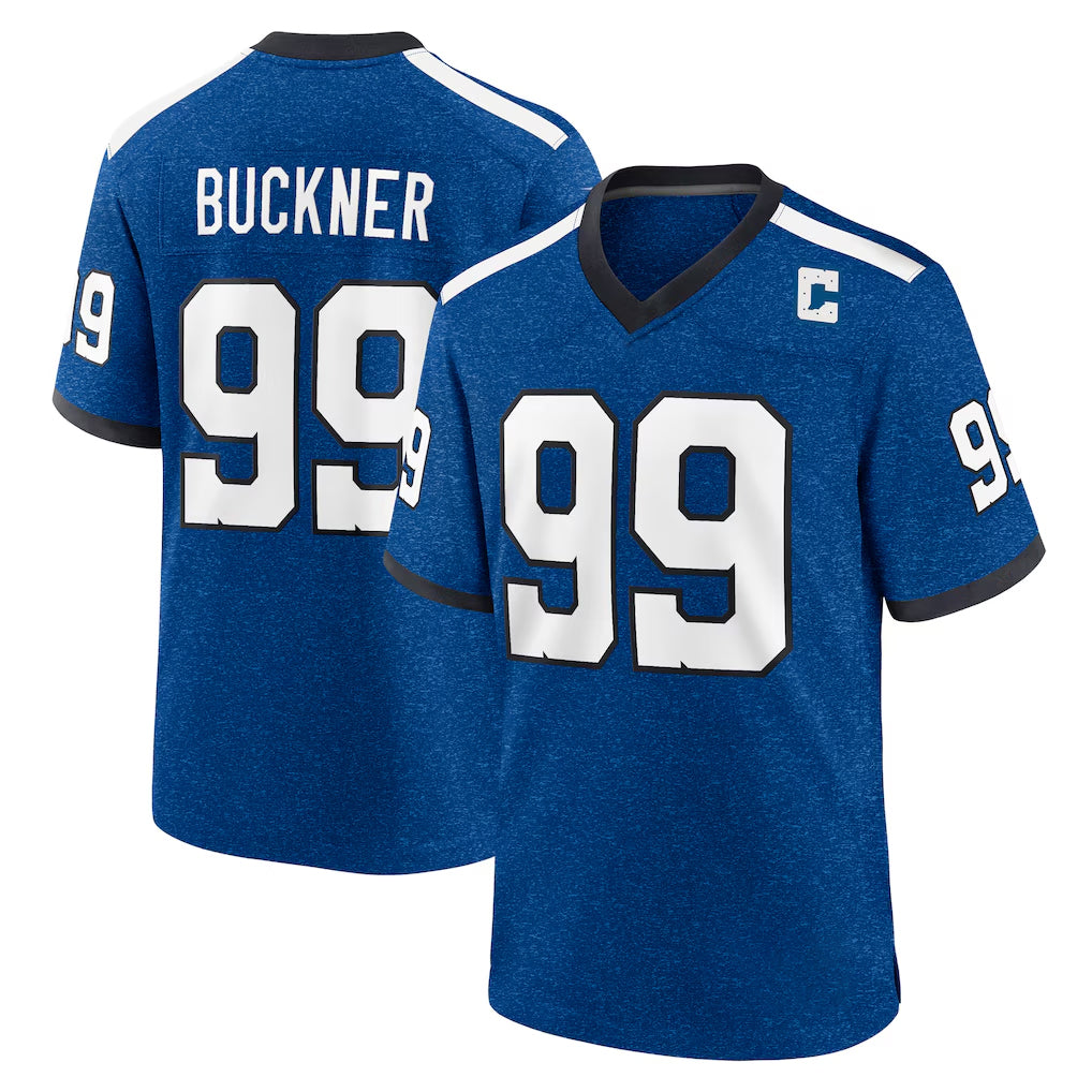 Rebec IN.Colts #99 DeForest Buckner Player Royal Alternate Indiana Nights Home Game Stitched Jerseys