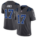 Rebec IN.Colts #17 Daniel Jones Dark Gray 2026 F.U.S.E. Rivalries Collection Limited Football Stitched Jersey