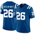 Rebec IN.Colts #26 Cam Taylor-Britt Blue 2026 F.U.S.E. Vapor Limited Football Stitched Jersey