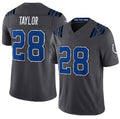 Rebec IN.Colts #28 Jonathan Taylor Dark Gray 2026 F.U.S.E. Rivalries Collection Limited Football Stitched Jersey