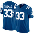Rebec IN.Colts #33 Juanyeh Thomas Blue 2026 F.U.S.E. Vapor Limited Football Stitched Jersey