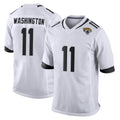 Rebec J.Jaguars #11 Parker Washington Player White Home Game Stitched Jerseys