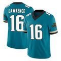 Rebec J.Jaguars #16 Trevor Lawrence Player Teal Prowler Throwback Vapor F.U.S.E. Limited Home Game Stitched Jerseys