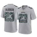 Rebec J.Jaguars #23 Foyesade Oluokun Player Gray Atmosphere Fashion Home Game Stitched Jerseys